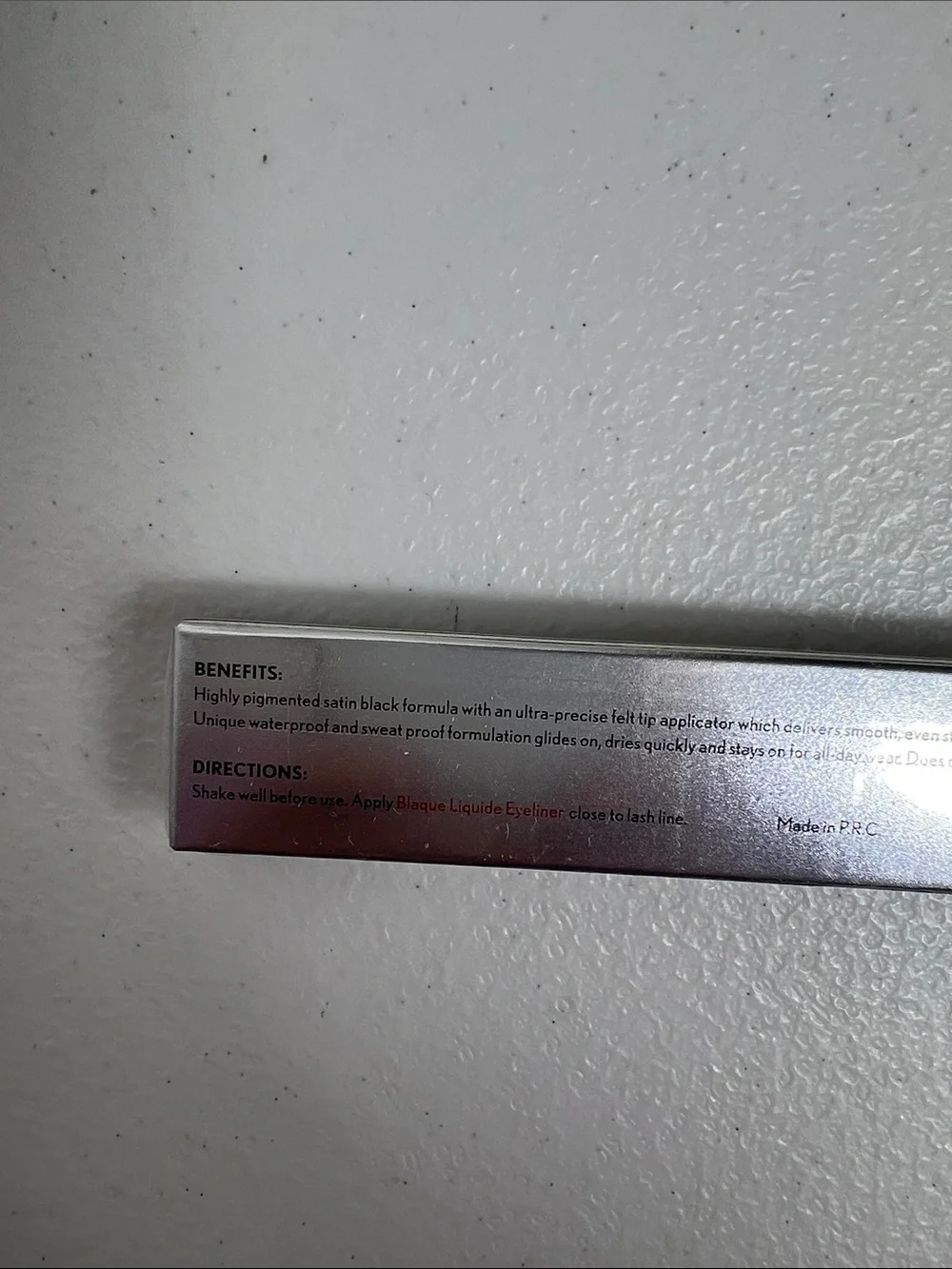 UZO Blaque Liquide Eyeliner NIP - Package is Sealed